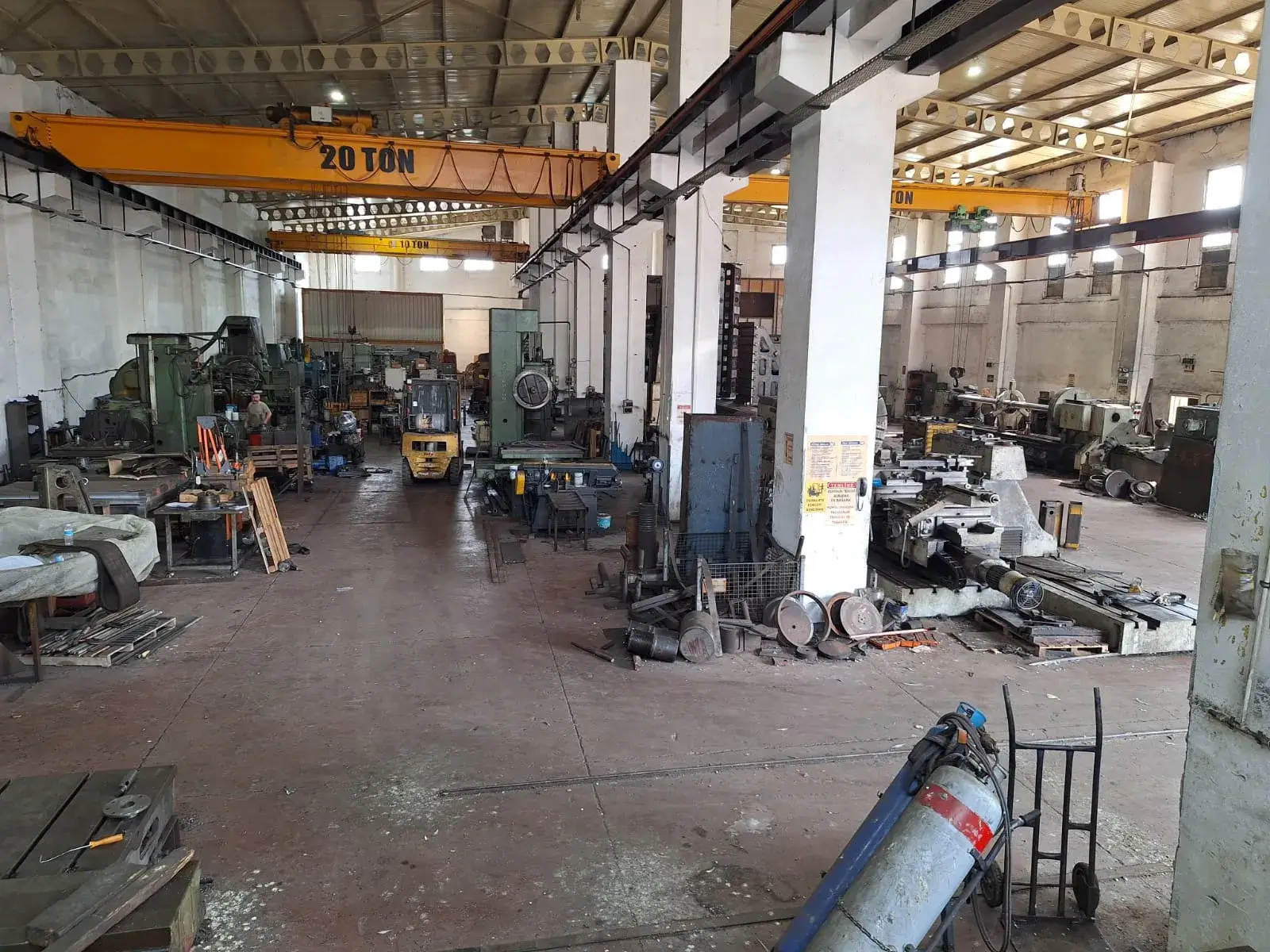 Deniz Mekanik portal vinç üretim hattı