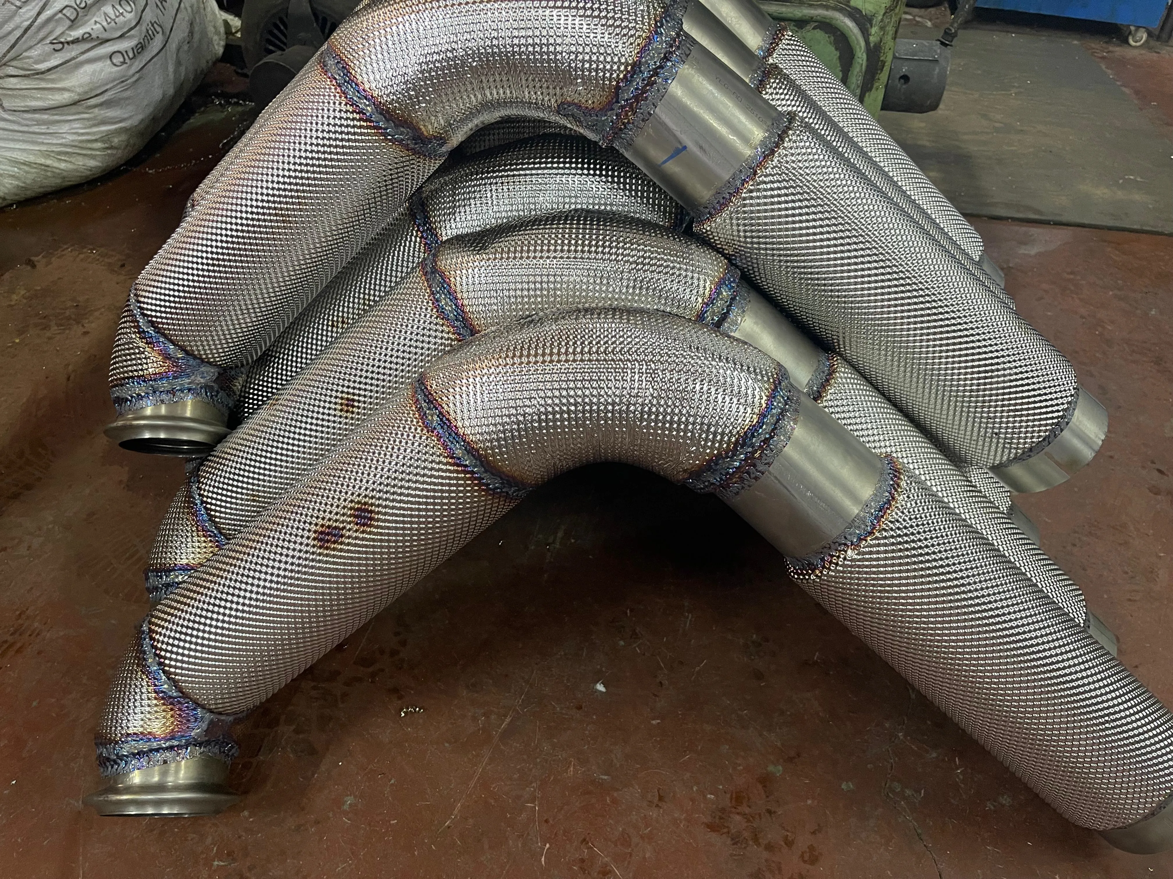 Integral Isı Yalıtımlı Egzoz Borusu İmalatı - Deniz Mekanik