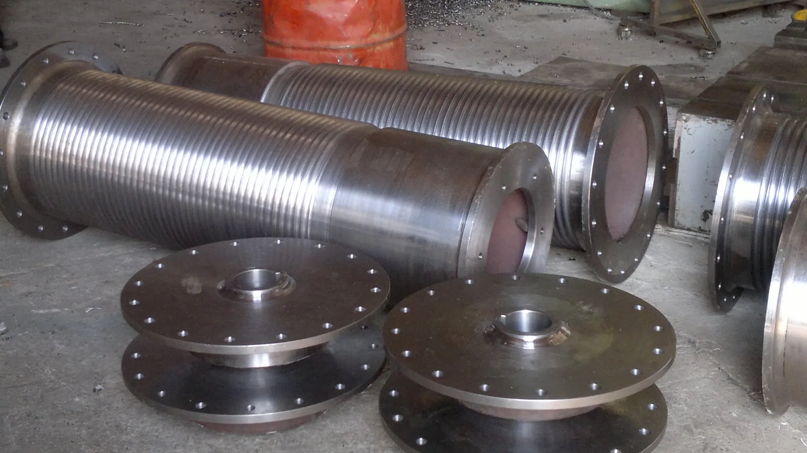 Ağır Hizmet Tipi Vinç Tambur İmalatı | 1000 Tona Kadar - İstanbul Tuzla Proje Görseli 2