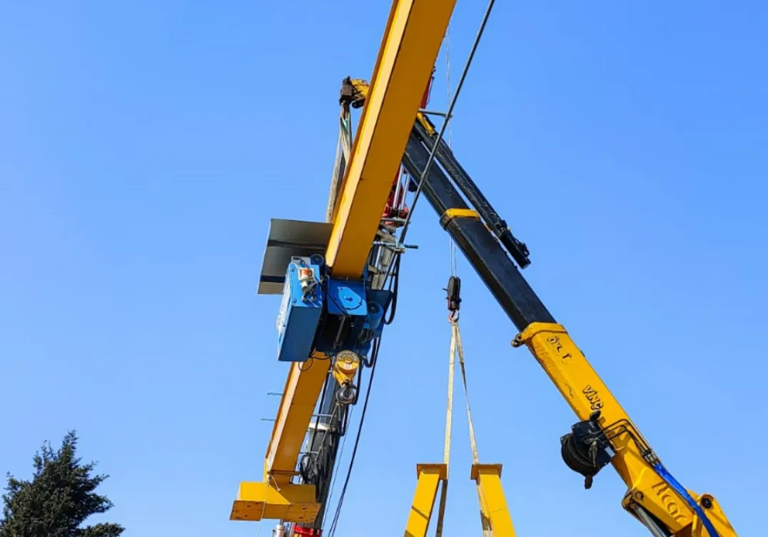 Esenler Köprü Vinç İmalatı | Tek & Çift Kiriş Gezer Vinç Sistemleri