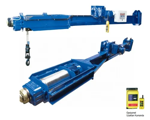 5 Ton 4 Hareketli Gizli Raylı Vinç