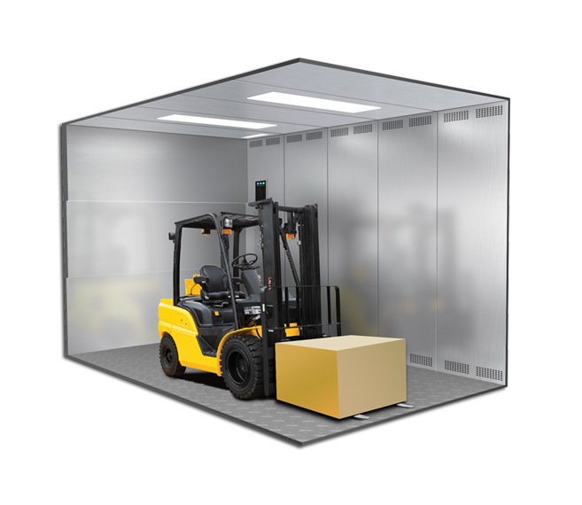 1-10 Ton Hidrolik Yük Asansörü